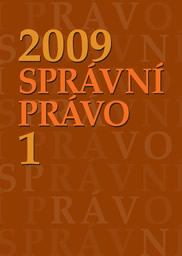 Správní právo 1/2009