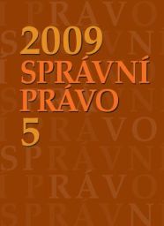 Správní právo č. 5/2009